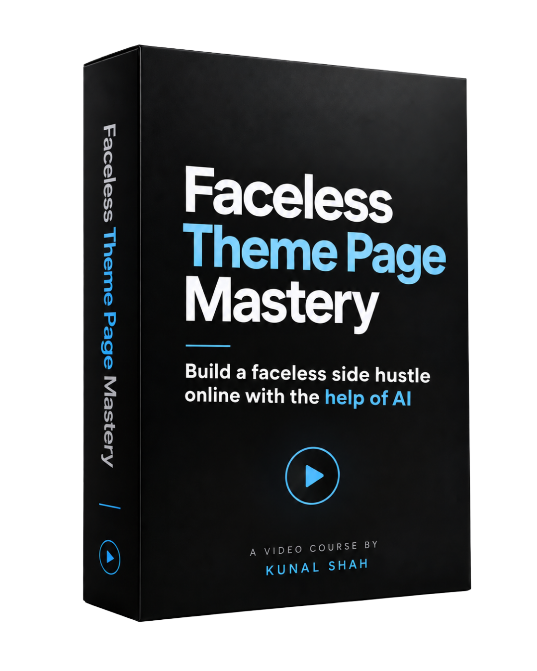 Faceless Theme Page Mastery course